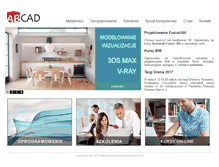 Tablet Screenshot of abcad.pl